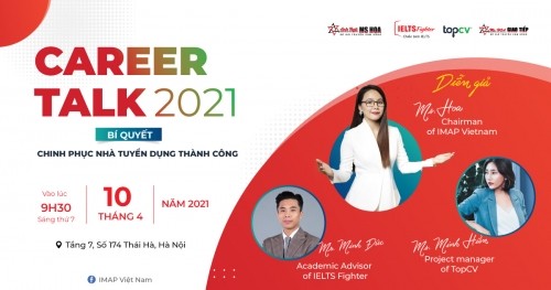 Hội thảo trực tuyến cùng TopCV - Toạ đàm hướng nghiệp - Career Talk 2021