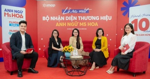 Anh ngữ Ms Hoa ra mắt bộ nhận diện mới, thập kỷ mới, chất lượng vượt trội