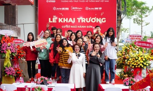 Tưng bừng khai trương cơ sở thứ 3 tại Ngũ Hành Sơn, Đà Nẵng - Ms Hoa Giao Tiếp