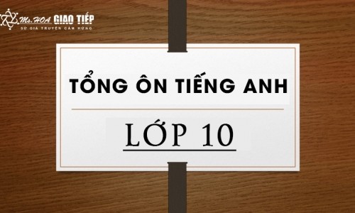 Tổng ôn tiếng Anh lớp 10 - Đề thi mẫu + lời giải