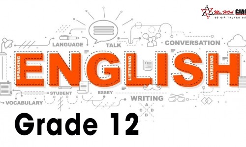 Tổng ôn tiếng Anh lớp 12 - Đề thi mẫu và lời giải