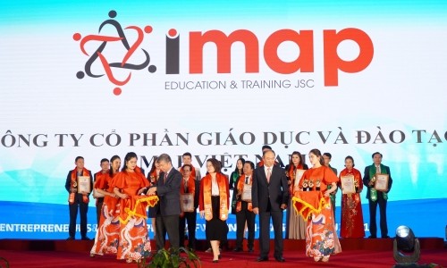 [Giáo dục & Thời đại] Công ty IMAP lọt top Doanh nghiệp tiêu biểu ASEAN 2021