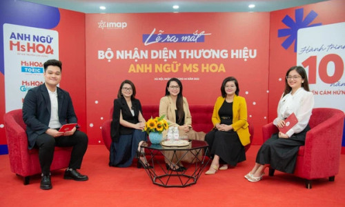 Anh ngữ Ms Hoa ra mắt bộ nhận diện mới, thập kỷ mới, chất lượng vượt trội