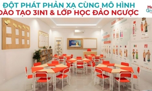 Đột phá phản xạ cùng Mô hình đào tạo 3-IN-1 và Lớp học đảo ngược