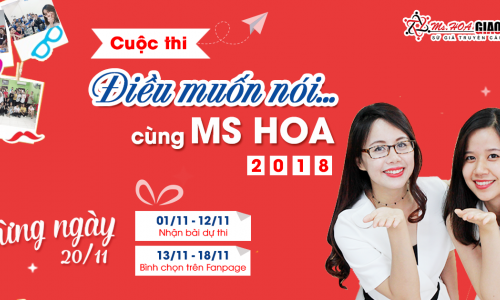 CUỘC THI VẼ BÁO TƯỜNG NHÂN NGÀY NHÀ GIÁO VIỆT NAM “ĐIỀU MUỐN NÓI...”
