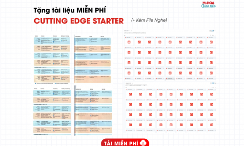 [DOWNLOAD] REVIEW CHI TIẾT GIÁO TRÌNH CUTTING EDGE STARTER
