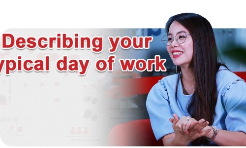 Unit 8: Describing your typical day of work