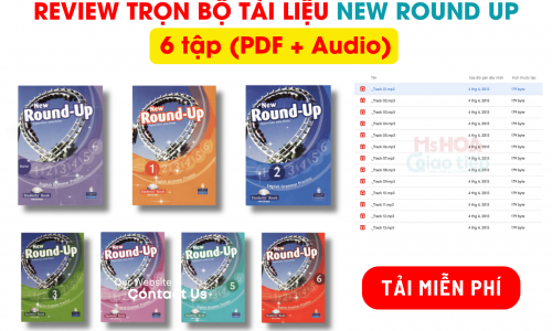 [Download] Trọn bộ New Round Up 6 tập (PDF + Audio)