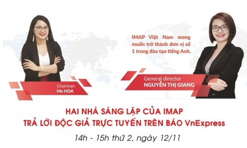 IMAP Việt Nam đồng hành cùng Startup Việt 2018 - Báo điện tử VnExpress