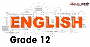 Tổng ôn tiếng Anh lớp 12 - Đề thi mẫu và lời giải