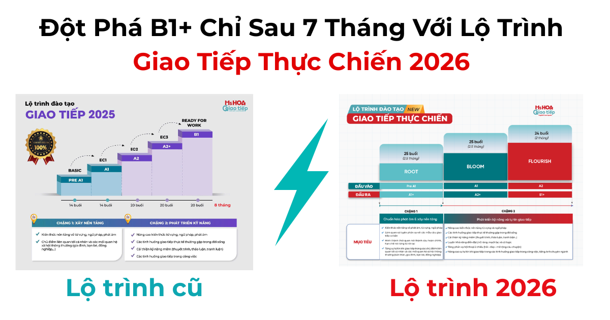 Giải Mã Sức Hút Lộ Trình 2026: Nâng Cấp Toàn Diện So Với Lộ Trình cũ
