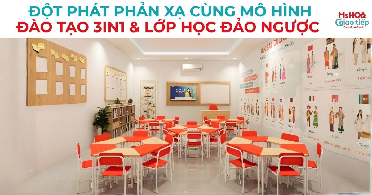Đột phá phản xạ cùng Mô hình đào tạo 3-IN-1 và Lớp học đảo ngược