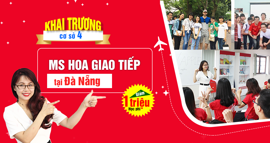 TƯNG BỪNG KHAI TRƯƠNG CƠ SỞ ĐÀ NẴNG - GIẢM NGAY 1.000.000 HỌC PHÍ.