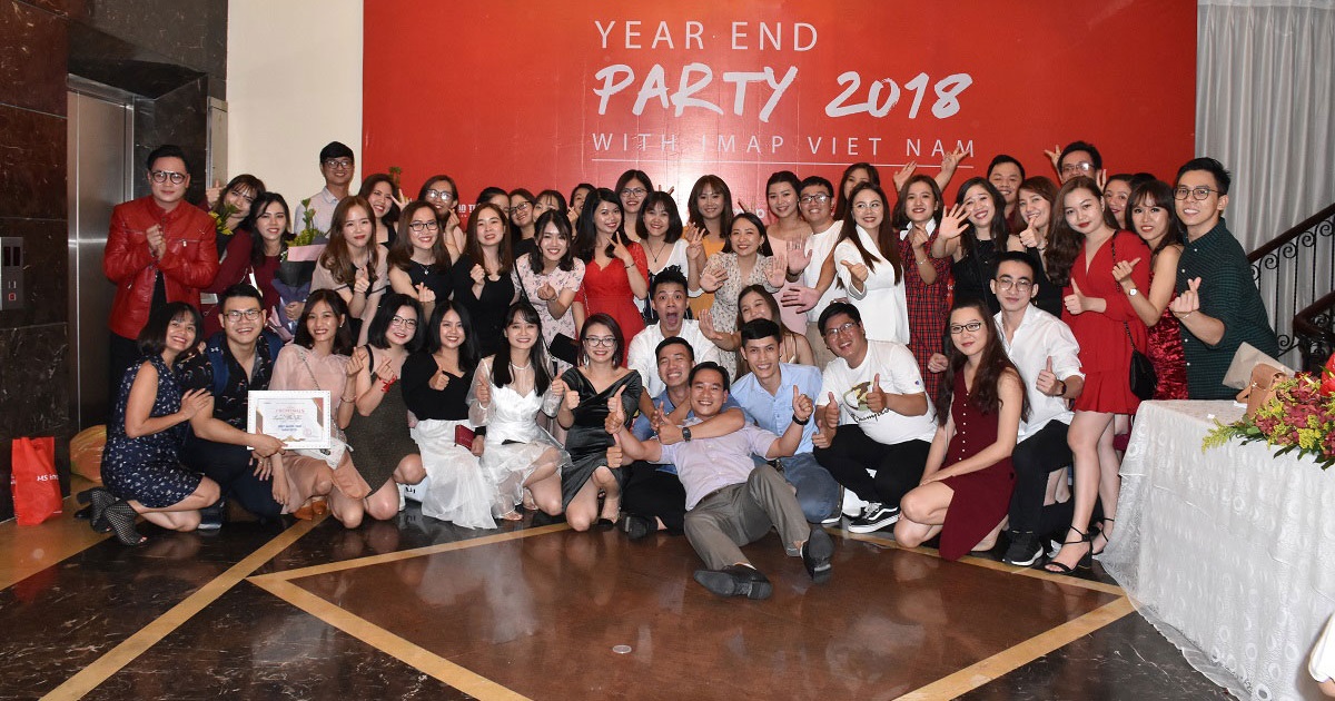 Rộn ràng tiệc cuối năm tại Công ty CP Giáo dục và Đào tạo IMAP Việt Nam