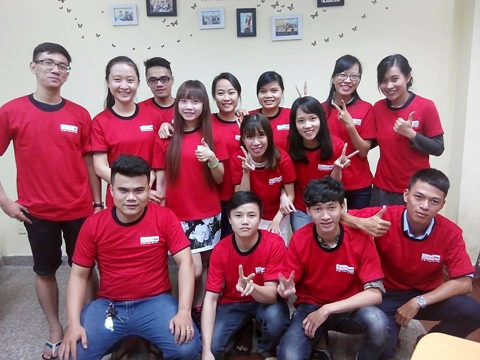 Học viên của Trung tâm dạy tiếng Anh giao tiếp Ms Hoa